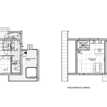 Hukanhuippu Ferienhaus *